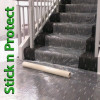 Carpet Plastic Protection Film (self-adhesive sticky back) 700mm x 30M (21 sqm)