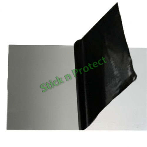 Black/White Aluminum and Stainless Steel Protection Film 1240mm x 100M (120 sqm) Black/White Aluminum and Stainless Steel Protection Film 1240mm x 100M (120 sqm)